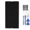 LCD Display + Touch Panel with Frame for Sony Xperia Z (White) - 1