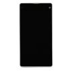 LCD Display + Touch Panel with Frame for Sony Xperia Z1 Compact White - 2
