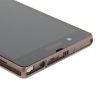 LCD Display + Touch Panel with Frame for Sony Xperia Z Purple - 5