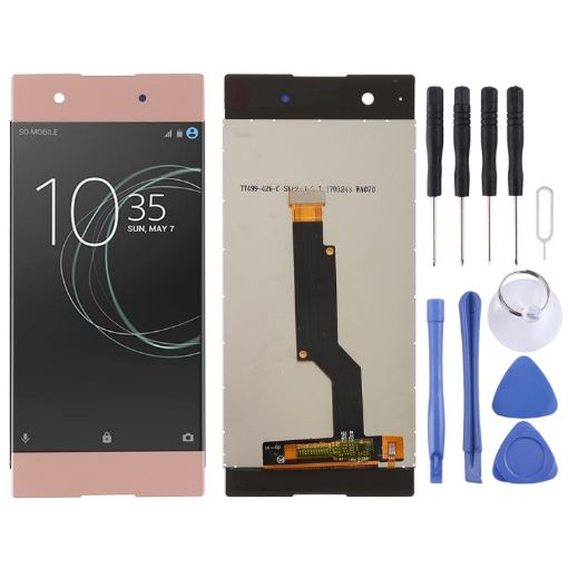 OEM LCD Screen for Sony Xperia XA1 with Digitizer Assembly - Rose Gold - 1