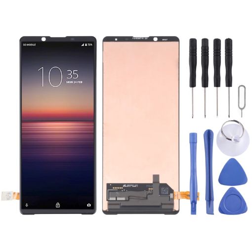 OLED LCD Screen for Sony Xperia 1 II with Digitizer - Full Assembly - 1