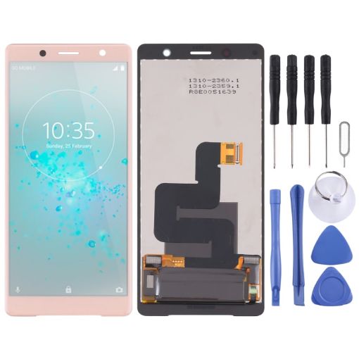 OEM LCD Screen for Sony Xperia XZ2 Compact with Digitizer (Gold) - 1
