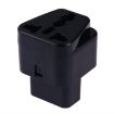 Portable Universal Socket to C14 Male Plug UPS PDU APC Computer Server Power Adapter - 4