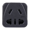 Portable Universal Five-hole WK to US & Mexico Three-pin Plug Socket Power Adapter - 5