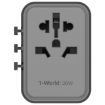 MOMAX UA11 1-World 20W PD Fast Charger Power Adapter - 3