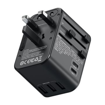 ROCK T62 35.5W Global Travel PD Charger Power Adapter (Black) - 1