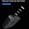 LED Infrared Induction Car Door Welcome Light - Modern Circle White - 4