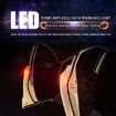 2 PCS Car Door Magnetic Warning Strobe Light Lamp - Green Light - 7