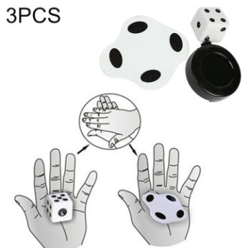 Picture of 3 PCS Beat A Die Flat Magic Trick Toy (a50)