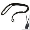 Black Walkie Talkie Lanyard, 10cm Length - 1