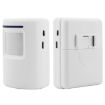 Picture of FY-0256 2 in 1 PIR Infrared Sensors (Transmitter + Receiver) Wireless Doorbell Alarm Detector for Home/Office/Shop/Factory, US Plug