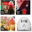 Wireless Intelligent Doorbell Infrared Motion Sensor Voice Prompter (Blue) - 6