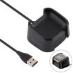 Fitbit Versa 2 Charger Dock Stand with 1m Cable - Black - 1