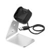 Fitbit Versa 2 Charger Holder - Universal Aluminum Alloy (Silver) - 1