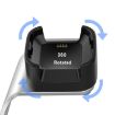 Fitbit Versa 2 Charger Holder - Universal Aluminum Alloy (Silver) - 7