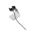 Aluminum Charger Holder for Fitbit Versa - Fast Charging (Silver) - 6