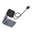 Universal Aluminum Charger Holder for Fitbit Versa - Fast Charging (Grey) - 2