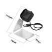 Universal Aluminum Charger Holder for Fitbit Versa - Fast Charging (Grey) - 3