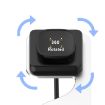 Fitbit Versa4/Sense2 Magnetic Charger Holder - 1.5m Cable (Grey) - 4