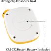 3D Multifunction Digital Pedometer Step Counter - Yellow - 6