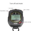 YS Electronic Stopwatch Timer Training Running Watch, YS-830 Black - 3
