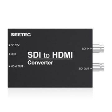 Picture of SEETEC 1 x SDI Input + 1 x SDI Output to 1 x HDMI Output Converter