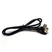 BNC Male to Male Elbow Coaxial Cable, 2m Length - 2