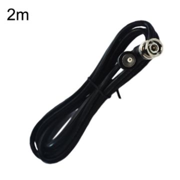 BNC Male to RCA Male Cable 2m - HD Video Coaxial Cable - 1