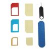 SIM Card Adapter Set + Tray Holder Eject Pin Tool for iPhone 5/5S, 4/4S - 2