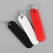 Red Sim Card Tray Eject Tool Keychain with Silicone Case - 7
