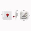 5 PCS PA86 Key Reset Manual Help Alarm Emergency Call Button - 5