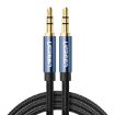 Ugreen AV112 Audio Cable 3.5mm Speaker Line Aux Cable, 1.5m Blue - 1