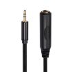 6.35mm Female to 3.5mm Male Audio Adapter Cable, 1.5m Length - 2