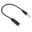 3.5mm Male to 2.5mm Female Converter Cable, 25cm Length - 1