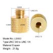 Picture of BEXIN LS083 2 PCS 1/4 inch Female Thread to 3/8 inch Male Conversion Screws