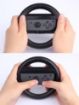 Black Round Gaming Steering Wheel for Nintendo Switch Joy-Con - 5