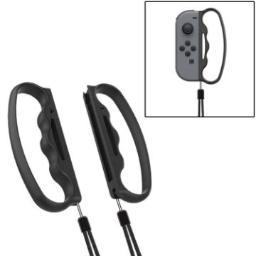 iPlay Small Handle Boxing Grip for Switch Joy-Con - Black - 1