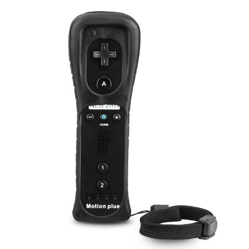 Nintendo Wii/WiiU Right Handle with Accelerator - Black - 1