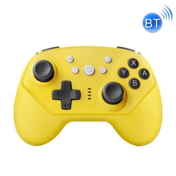 SW-01 Wireless Bluetooth Game Handle for Nintendo Switch Lite - Yellow - 1