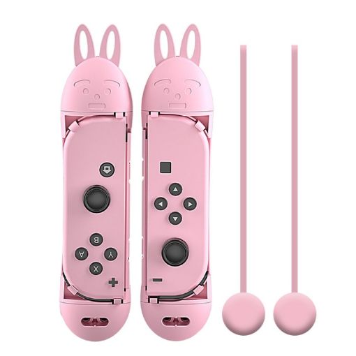 Pink Jump Rope Gamepad Controller for Switch JOY-CON - 1