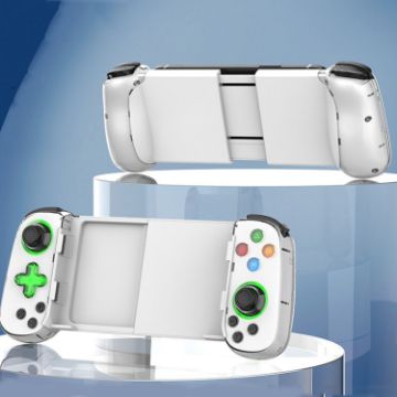 D7 BT5.0 Retractable Gamepad for PC/Android/IPhone - White - 1