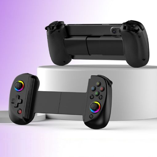D8 Mobile Phone Stretch Band Gamepad for PC/Android/IOS, Black - 1