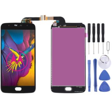 Motorola Moto G5S TFT LCD Screen with Digitizer - Black - 1