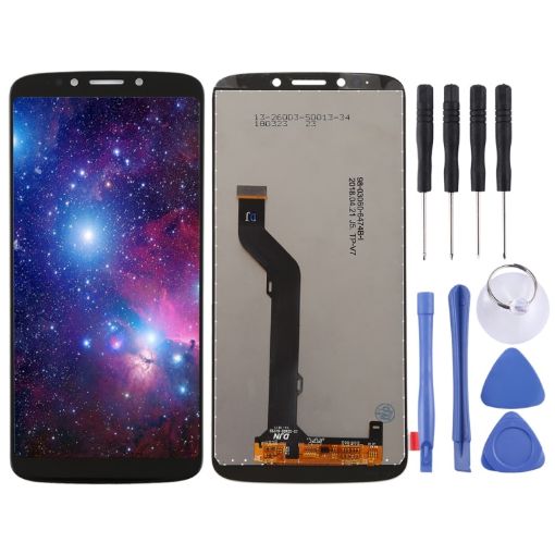 Motorola Moto E5 Plus TFT LCD Screen with Digitizer - Black - 1