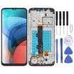 Motorola Moto E7 LCD Screen & Digitizer Assembly with Frame - Black - 1
