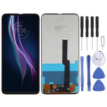 Motorola One Fusion+ TFT LCD Screen with Digitizer - Full Assembly - 1