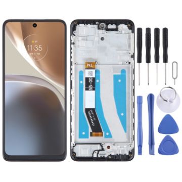 OEM LCD Screen For Motorola Moto G3 Digitizer Full Assembly With Frame - 1
