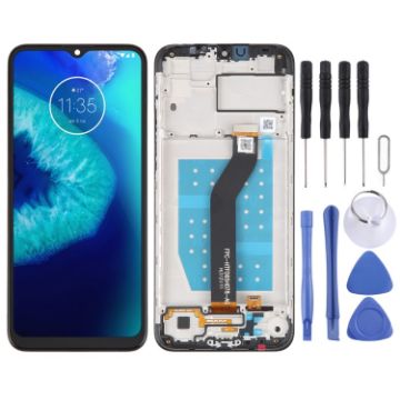 LCD Screen For Motorola Moto G8 Power Lite Digitizer Full Assembly - 1