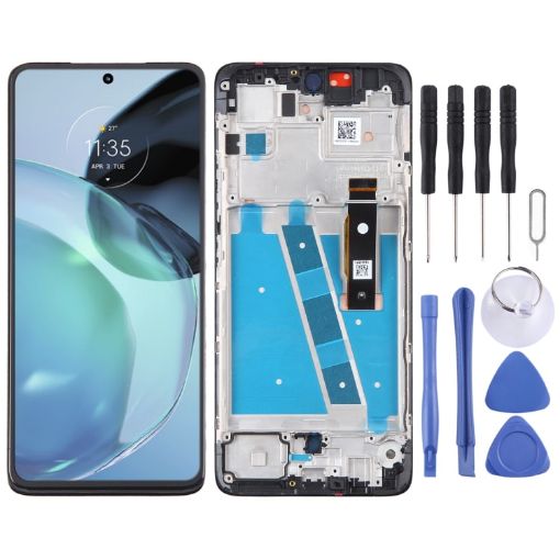 LCD Screen For Motorola Moto G7 Full Assembly With Frame - 1