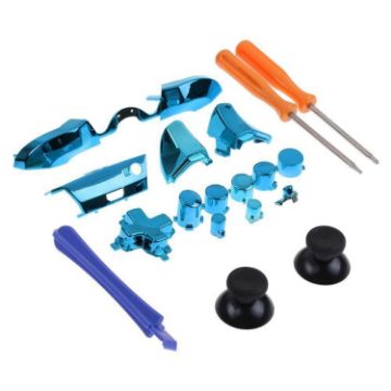 Picture of Full Set Game Controller Handle Small Fittings with Screwdriver for Xbox One ELITE (Blue)